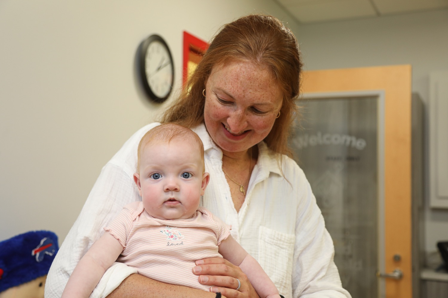 caring for baby