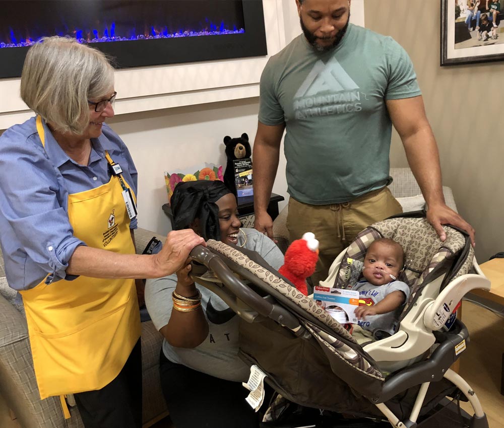 family with baby