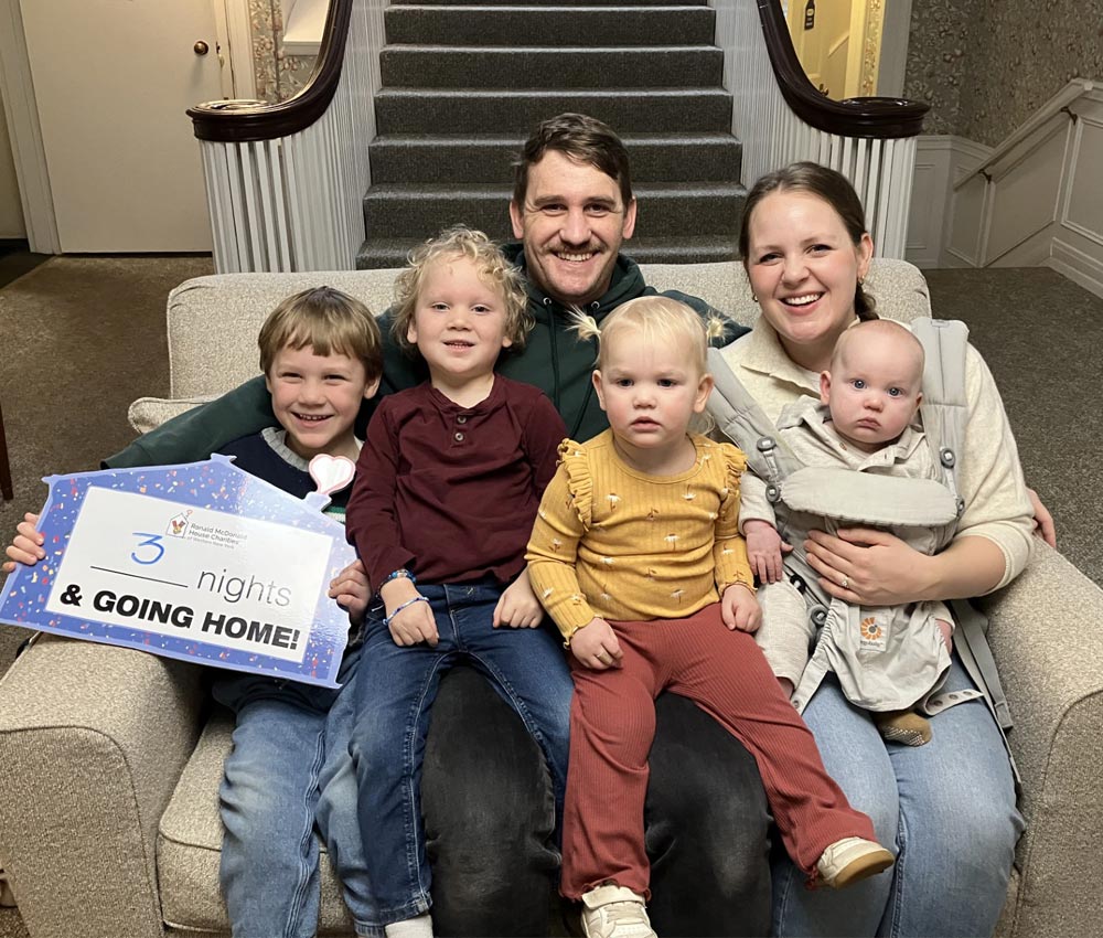 George and family